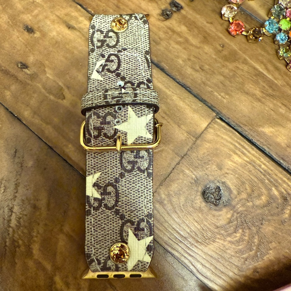 Spark’l Bands Authentic Upcycled Starlight GG Gucci Watch Band